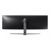 Samsung Gaming Monitor 49 inch Curve 32:9 Ultra Wide 1Ms 144Hz Charcoal Black HG49