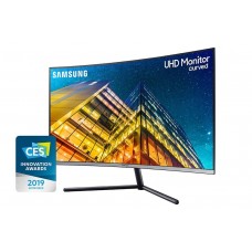 Samsung Monitor 32 inch UHD Curve Dark blue Gray R59
